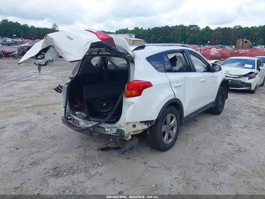 2015 Toyota VIN JTMWFREV9FJ036547 IAAI salvage auction — BIO HAZARD, Salvage (Georgia), sold $25 on 2026-07-24 (photo 4)