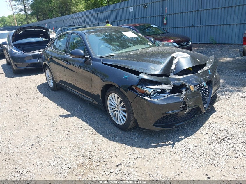 2022 Alfa romeo Giulia VIN ZARFANAN2N7663329 IAAI salvage auction — FRONT END, Salvage (New Jersey), sold $7,075 on 2026-07-29 (photo 1)