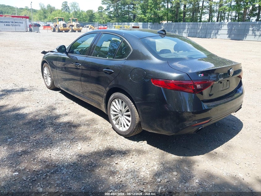 2022 Alfa romeo Giulia VIN ZARFANAN2N7663329 IAAI salvage auction — FRONT END, Salvage (New Jersey), sold $7,075 on 2026-07-29 (photo 3)