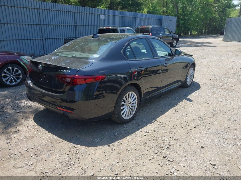 2022 Alfa romeo Giulia VIN ZARFANAN2N7663329 IAAI salvage auction — FRONT END, Salvage (New Jersey), sold $7,075 on 2026-07-29 (photo 4)