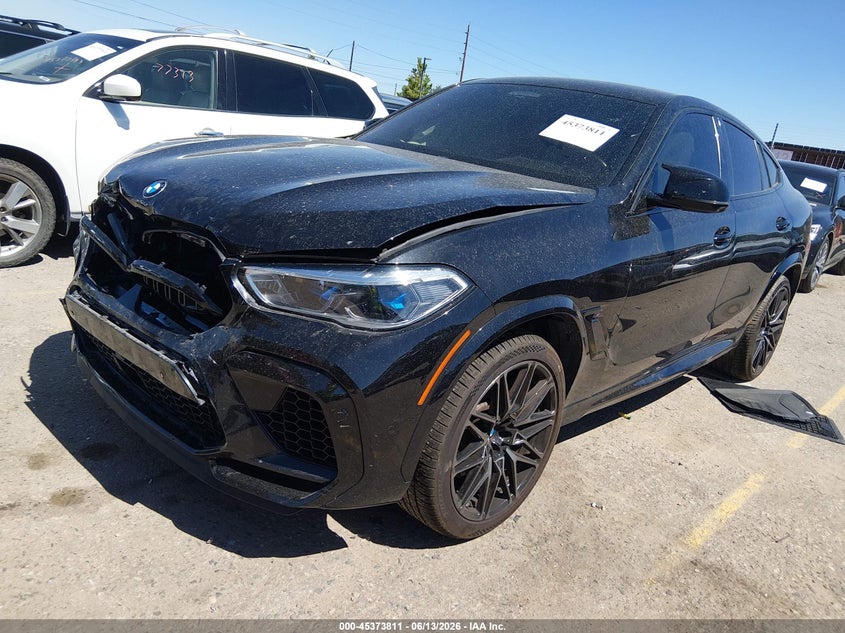 2020 BMW X6 m VIN 5YMCY0C0XL9C57310 IAAI salvage auction — FRONT END, Certificate Of Destruction (Florida), sold $29,250 on 2026-07-21 (photo 2)