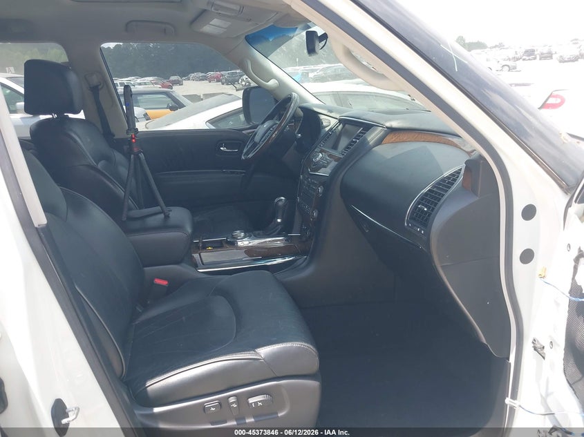 2012 Infiniti Qx56 VIN JN8AZ2NE2C9016876 IAAI salvage auction — FRONT & REAR, Salvage (Georgia), sold $2,550 on 2026-07-28 (photo 5)