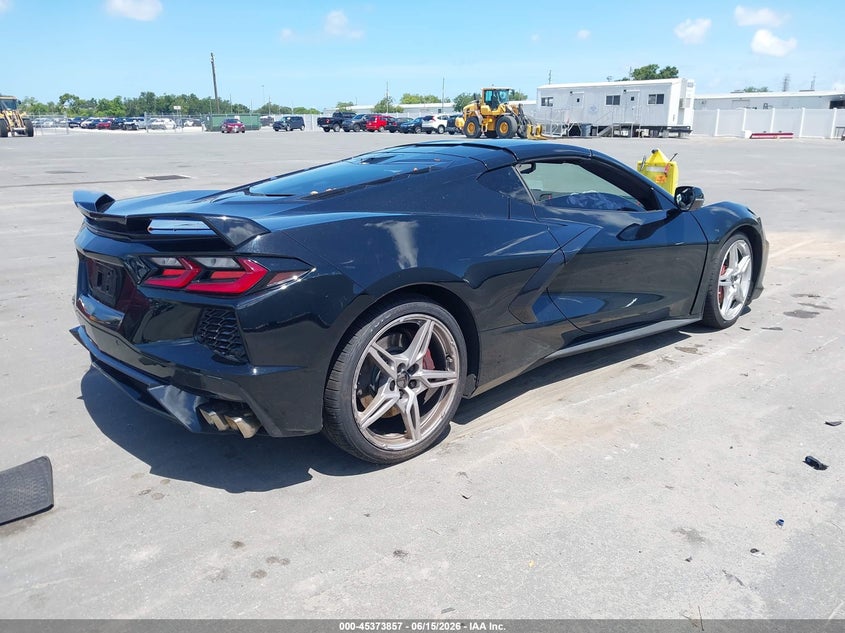 2022 Chevrolet Corvette VIN 1G1YC2D46N5112730 IAAI salvage auction — FRONT END, Wait Title, sold $28,000 on 2026-07-31 (photo 4)