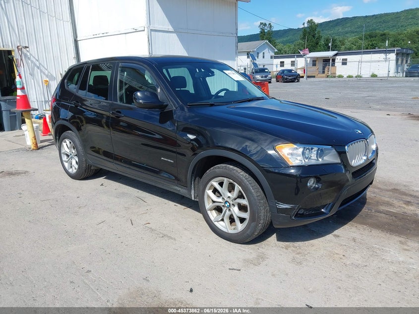 2014 BMW X3 VIN 5UXWX7C50E0E82743 IAAI salvage auction — LEFT SIDE, Salvage (Pennsylvania), sold $1,950 on 2026-07-08 (photo 1)