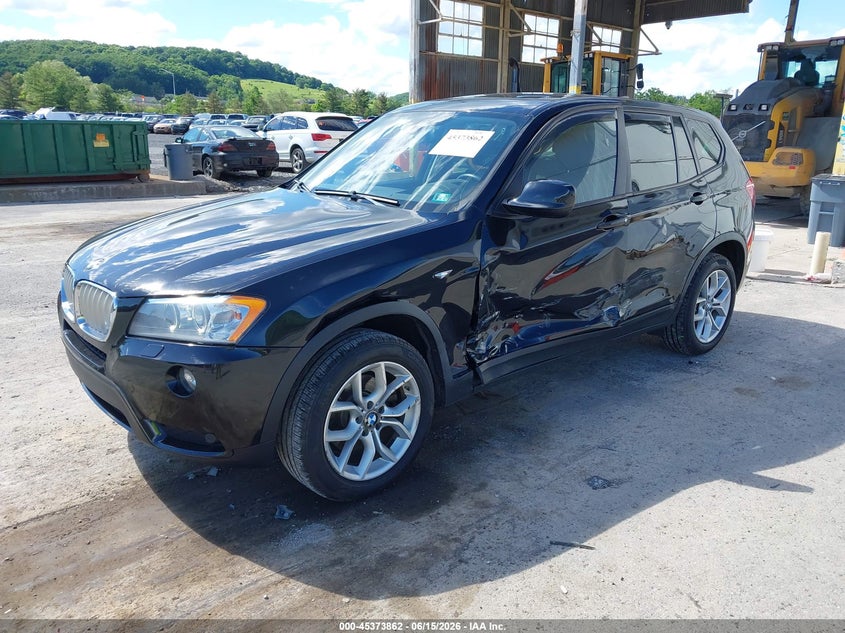 2014 BMW X3 VIN 5UXWX7C50E0E82743 IAAI salvage auction — LEFT SIDE, Salvage (Pennsylvania), sold $1,950 on 2026-07-08 (photo 2)