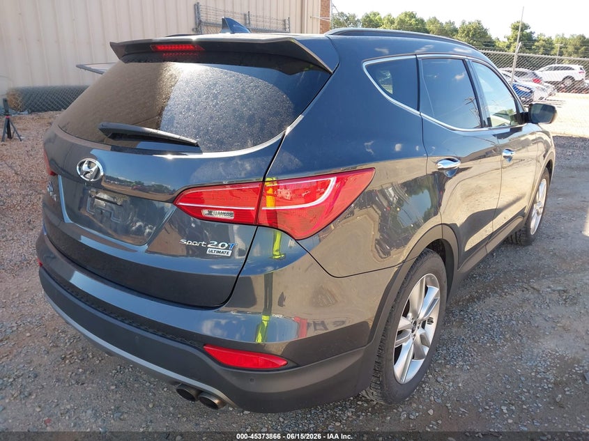 2016 Hyundai Santa fe VIN 5XYZW4LA5GG368051 IAAI salvage auction — UNDERCARRIAGE, Salvage Title, sold $2,250 on 2026-07-30 (photo 4)