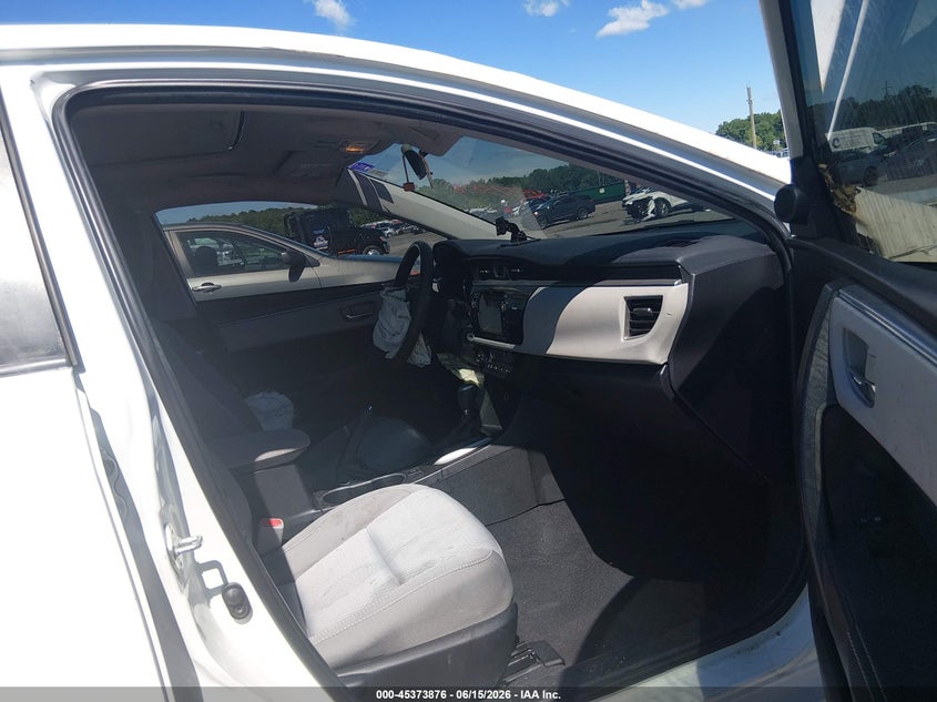 2015 Toyota Corolla VIN 5YFBURHE7FP359748 IAAI salvage auction — FRONT END, Salvage - Greater Than 75% (Maryland), sold $1,000 on 2026-07-24 (photo 5)