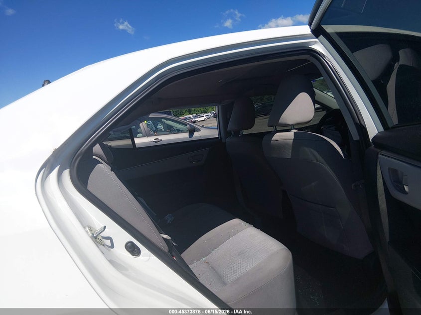 2015 Toyota Corolla VIN 5YFBURHE7FP359748 IAAI salvage auction — FRONT END, Salvage - Greater Than 75% (Maryland), sold $1,000 on 2026-07-24 (photo 8)