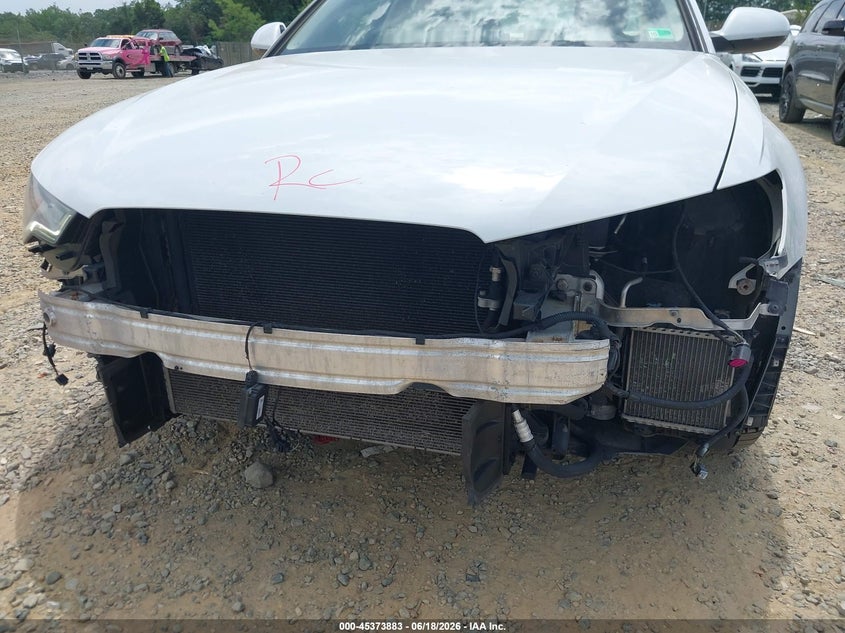 2012 Audi A6 VIN WAUHGAFC7CN061419 IAAI salvage auction — FRONT END, Clear (Virginia), sold $2,575 on 2026-07-13 (photo 6)