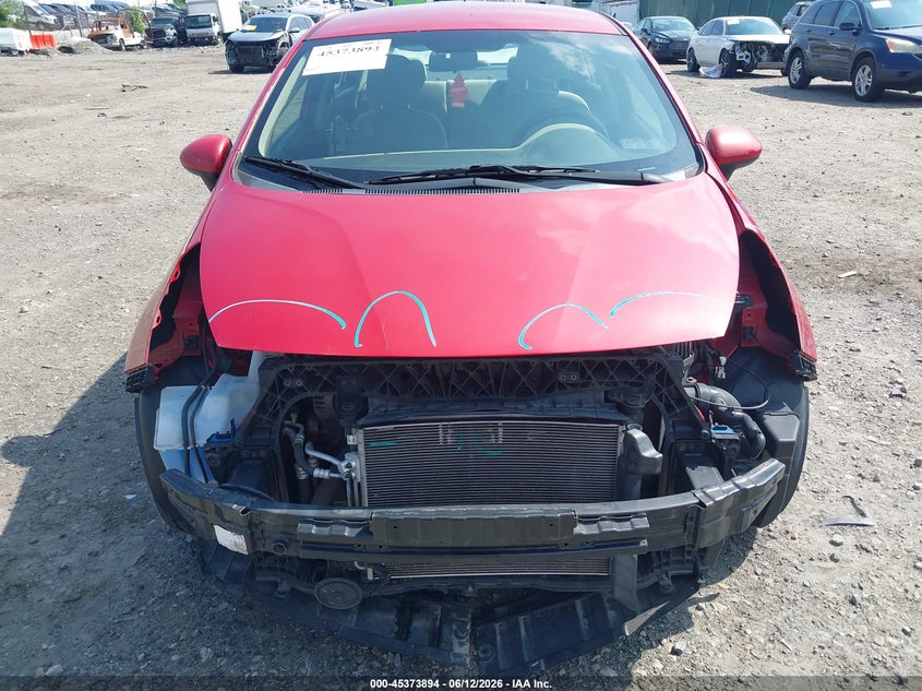 2012 Kia Rio VIN KNADM4A38C6073668 IAAI salvage auction — FRONT END, Salvage (Pennsylvania), sold $375 on 2026-07-10 (photo 6)