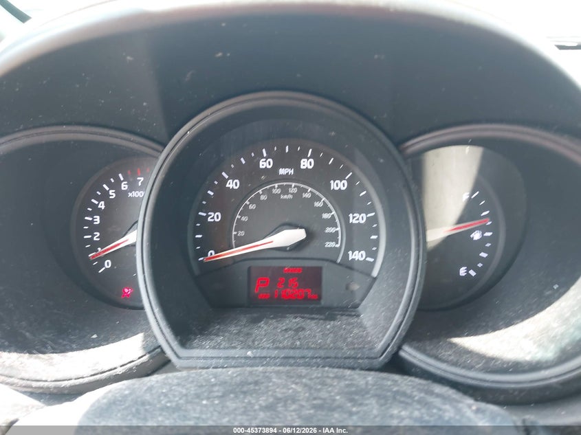 2012 Kia Rio VIN KNADM4A38C6073668 IAAI salvage auction — FRONT END, Salvage (Pennsylvania), sold $375 on 2026-07-10 (photo 7)