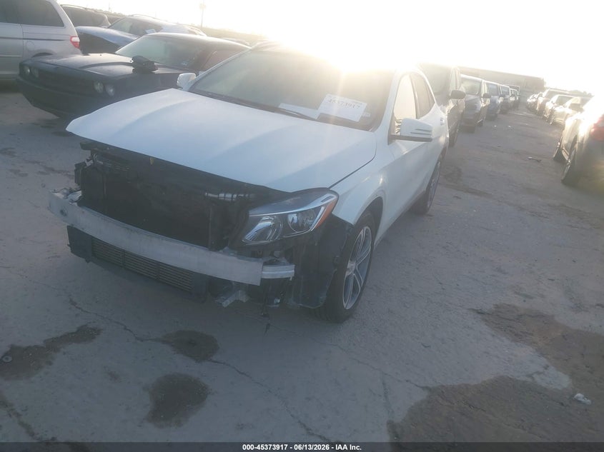 2016 Mercedes-benz Gla-klasse VIN WDCTG4GB4GJ194148 IAAI salvage auction — FRONT END, Salvage (Texas), sold $2,100 on 2026-07-29 (photo 2)