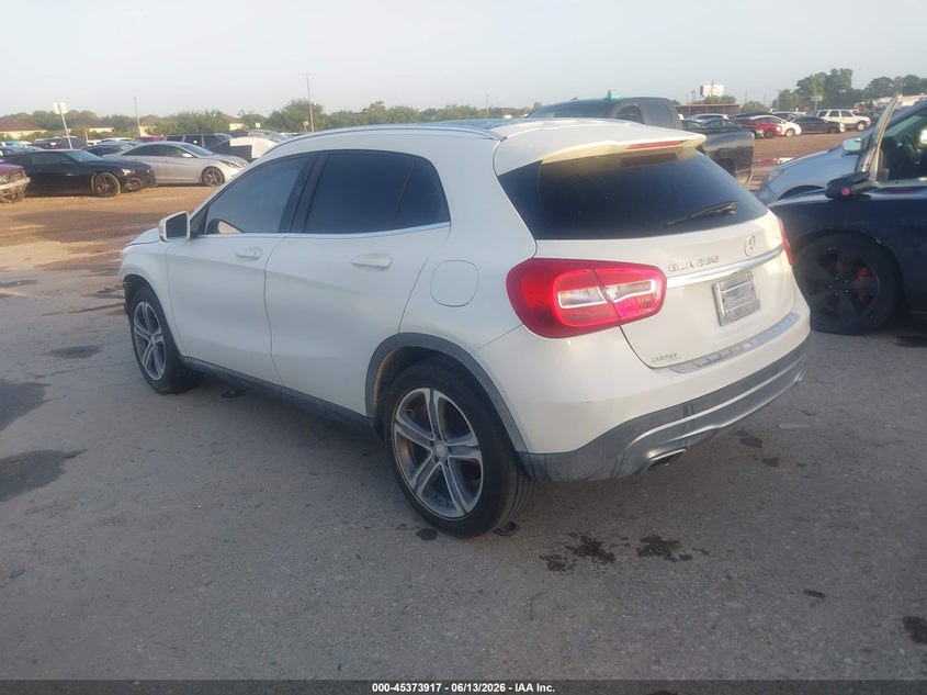 2016 Mercedes-benz Gla-klasse VIN WDCTG4GB4GJ194148 IAAI salvage auction — FRONT END, Salvage (Texas), sold $2,100 on 2026-07-29 (photo 3)