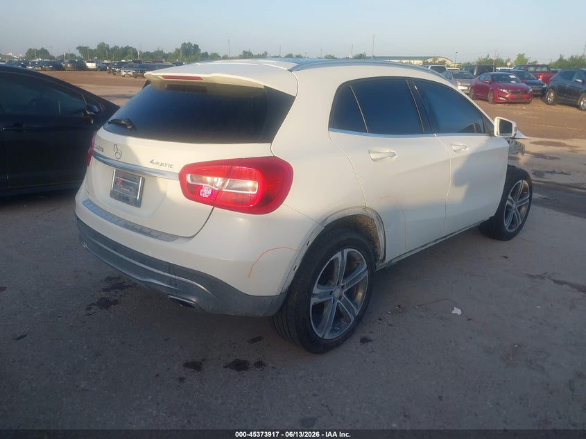2016 Mercedes-benz Gla-klasse VIN WDCTG4GB4GJ194148 IAAI salvage auction — FRONT END, Salvage (Texas), sold $2,100 on 2026-07-29 (photo 4)