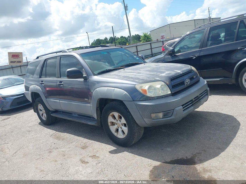 2003 Toyota 4runner VIN JTEZT14R630007239 IAAI salvage auction — NORMAL WEAR, Original (Texas), sold $2,500 on 2026-07-08 (photo 1)