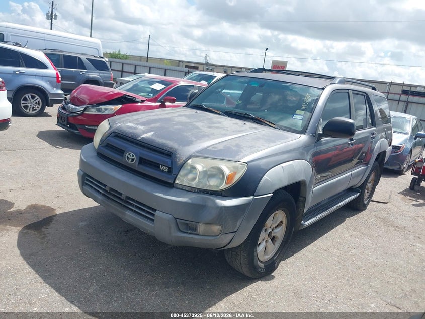 2003 Toyota 4runner VIN JTEZT14R630007239 IAAI salvage auction — NORMAL WEAR, Original (Texas), sold $2,500 on 2026-07-08 (photo 2)
