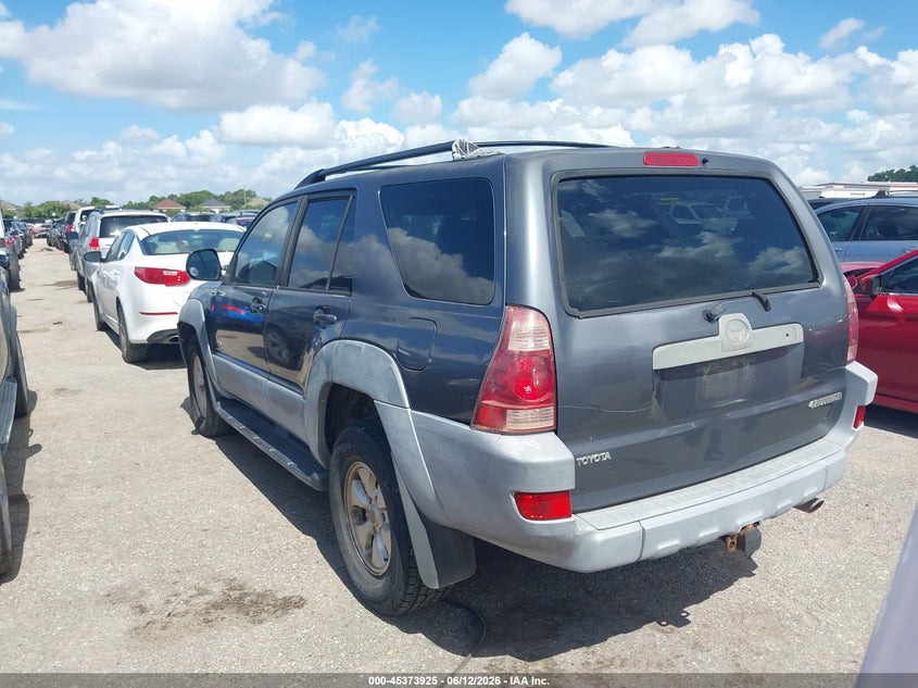 2003 Toyota 4runner VIN JTEZT14R630007239 IAAI salvage auction — NORMAL WEAR, Original (Texas), sold $2,500 on 2026-07-08 (photo 3)