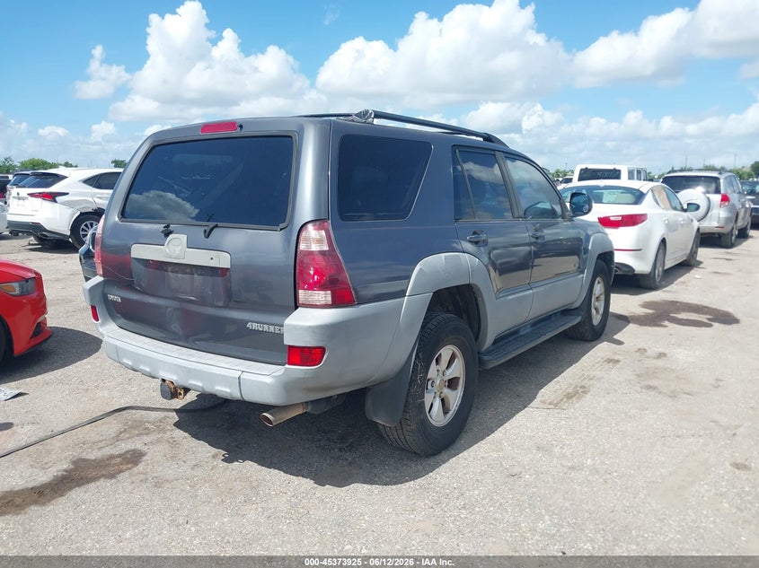 2003 Toyota 4runner VIN JTEZT14R630007239 IAAI salvage auction — NORMAL WEAR, Original (Texas), sold $2,500 on 2026-07-08 (photo 4)