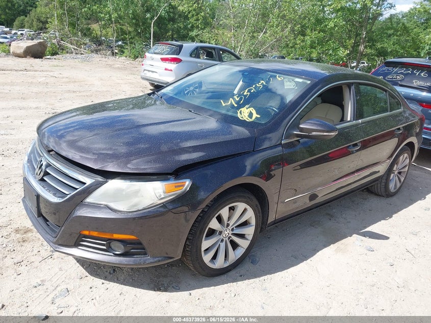 2010 Volkswagen Cc VIN WVWNL7AN1AE520857 IAAI salvage auction — UNKNOWN, Salvage (Massachusetts), sold $100 on 2026-08-04 (photo 2)