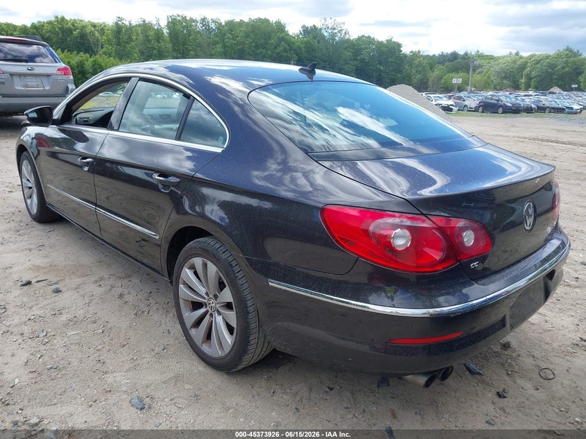 2010 Volkswagen Cc VIN WVWNL7AN1AE520857 IAAI salvage auction — UNKNOWN, Salvage (Massachusetts), sold $100 on 2026-08-04 (photo 3)