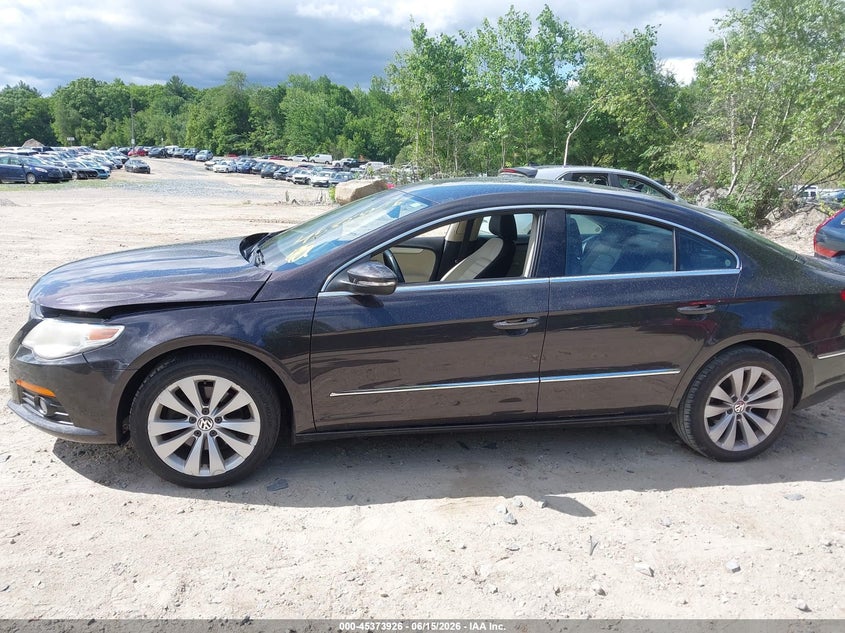 2010 Volkswagen Cc VIN WVWNL7AN1AE520857 IAAI salvage auction — UNKNOWN, Salvage (Massachusetts), sold $100 on 2026-08-04 (photo 6)
