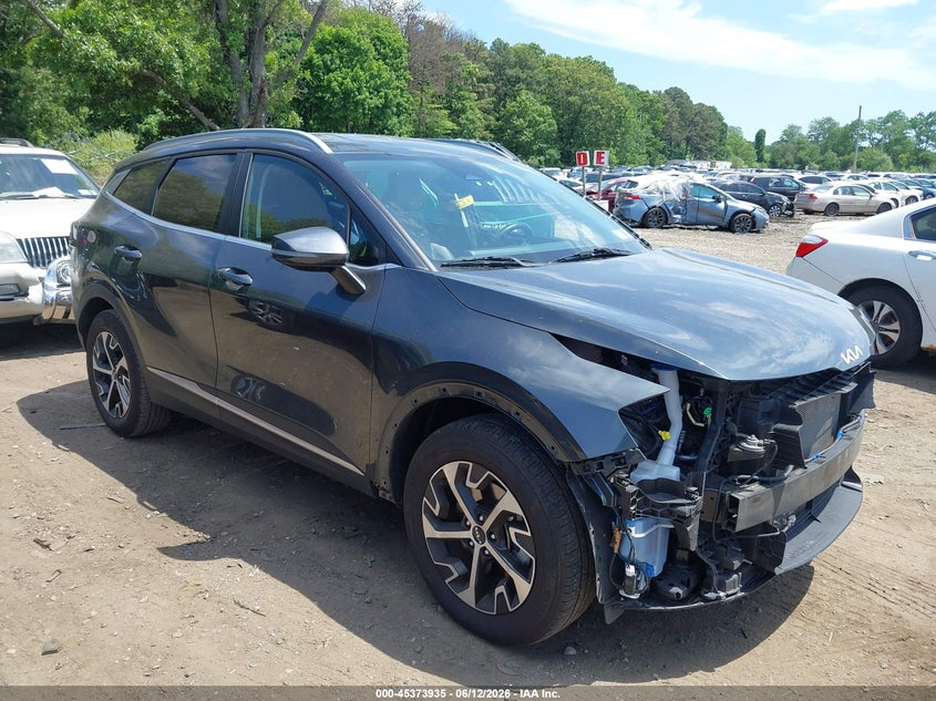 2025 Kia Sportage VIN 5XYK3CDF4SG247065 IAAI salvage auction — ALL OVER, Salvage Title, sold $1,650 on 2026-07-21 (photo 1)