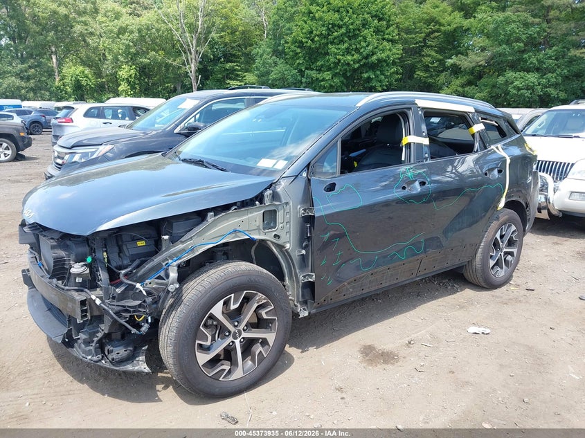 2025 Kia Sportage VIN 5XYK3CDF4SG247065 IAAI salvage auction — ALL OVER, Salvage Title, sold $1,650 on 2026-07-21 (photo 2)