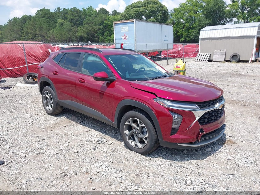 2025 Chevrolet Trax VIN KL77LHEP3SC094514 IAAI salvage auction — FRONT END, Salvage (Georgia), sold $5,300 on 2026-07-24 (photo 1)
