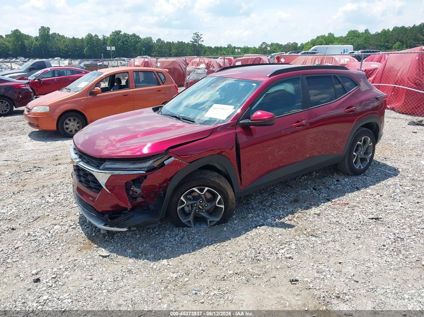 2025 Chevrolet Trax VIN KL77LHEP3SC094514 IAAI salvage auction — FRONT END, Salvage (Georgia), sold $5,300 on 2026-07-24 (photo 2)