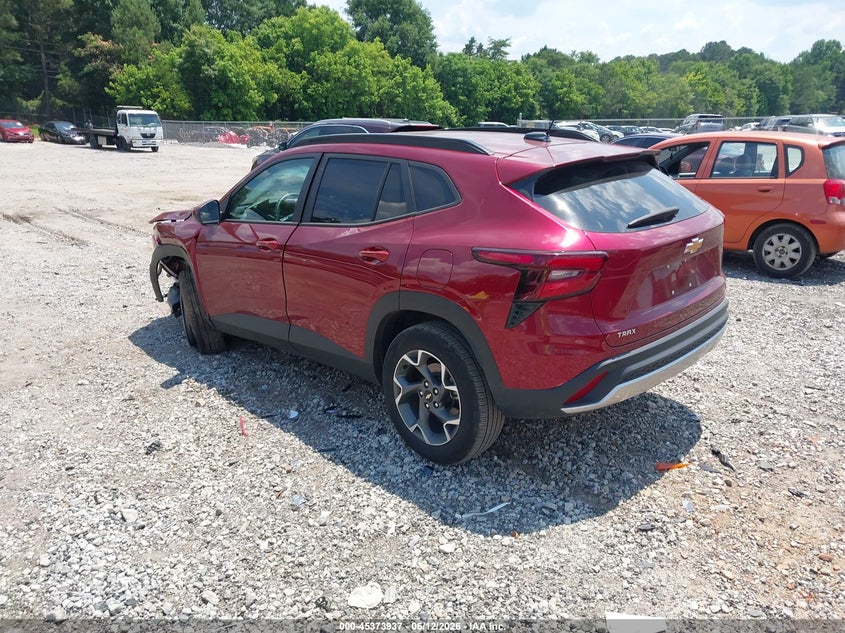 2025 Chevrolet Trax VIN KL77LHEP3SC094514 IAAI salvage auction — FRONT END, Salvage (Georgia), sold $5,300 on 2026-07-24 (photo 3)