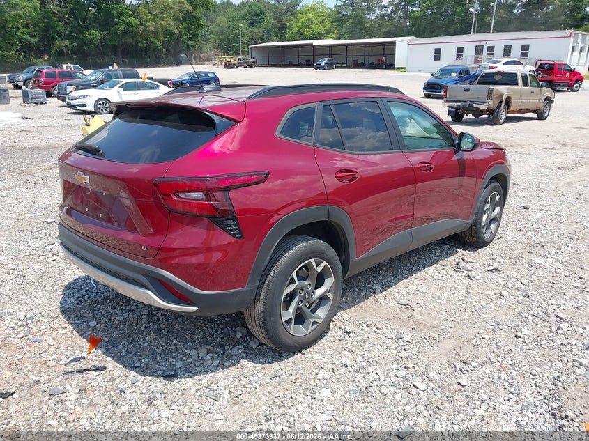 2025 Chevrolet Trax VIN KL77LHEP3SC094514 IAAI salvage auction — FRONT END, Salvage (Georgia), sold $5,300 on 2026-07-24 (photo 4)
