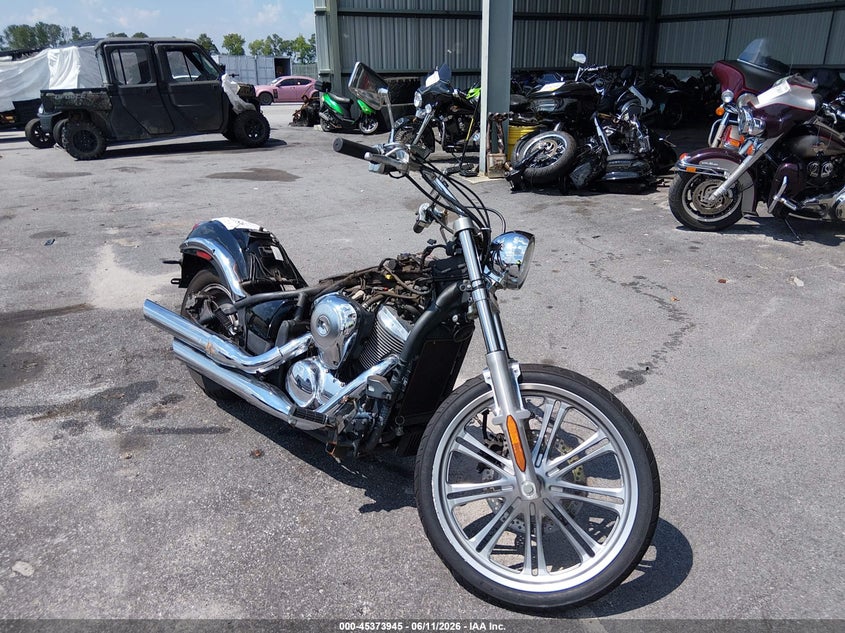 2009 Kawasaki Vn900 VIN JKAVN2C1X9A029952 IAAI salvage auction — STRIPPED, Repossession Paperwork (South Carolina), sold $25 on 2026-07-21 (photo 1)