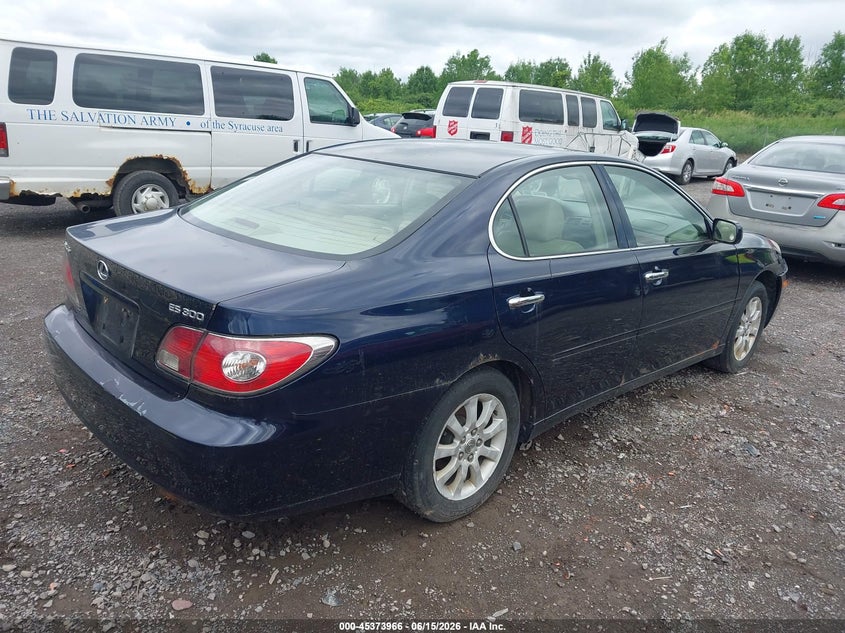 2003 Lexus Es 300 VIN JTHBF30G130099341 IAAI salvage auction — NORMAL WEAR, Clear (New York), sold $425 on 2026-07-09 (photo 4)