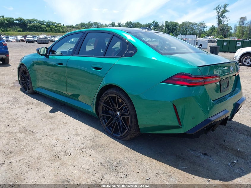 2026 BMW M5 VIN WBS83FK00TCW75661 IAAI salvage auction — FRONT END, Salvage Title, sold $81,750 on 2026-08-24 (photo 3)