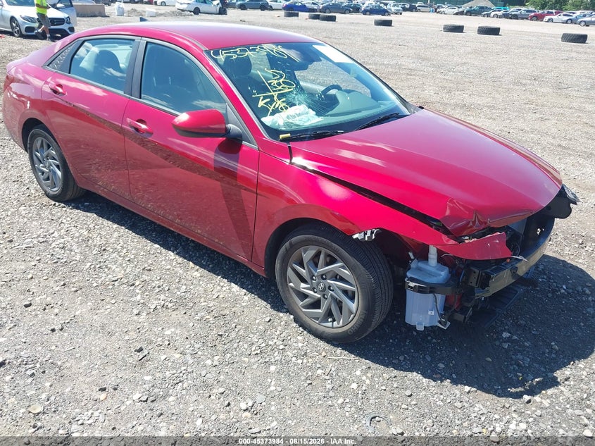 2024 Hyundai Elantra VIN KMHLM4DG3RU754785 IAAI salvage auction — FRONT END, Salvage Title, sold $25 on 2026-07-28 (photo 1)