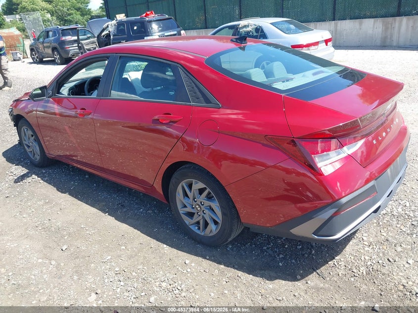 2024 Hyundai Elantra VIN KMHLM4DG3RU754785 IAAI salvage auction — FRONT END, Salvage Title, sold $25 on 2026-07-28 (photo 3)