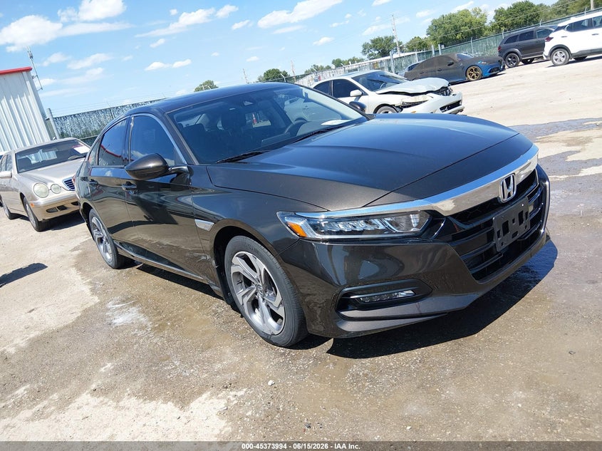 2018 Honda Accord VIN 1HGCV1F46JA036769 IAAI salvage auction — ROOF, Salvage (Kansas), sold $8,900 on 2026-07-31 (photo 1)