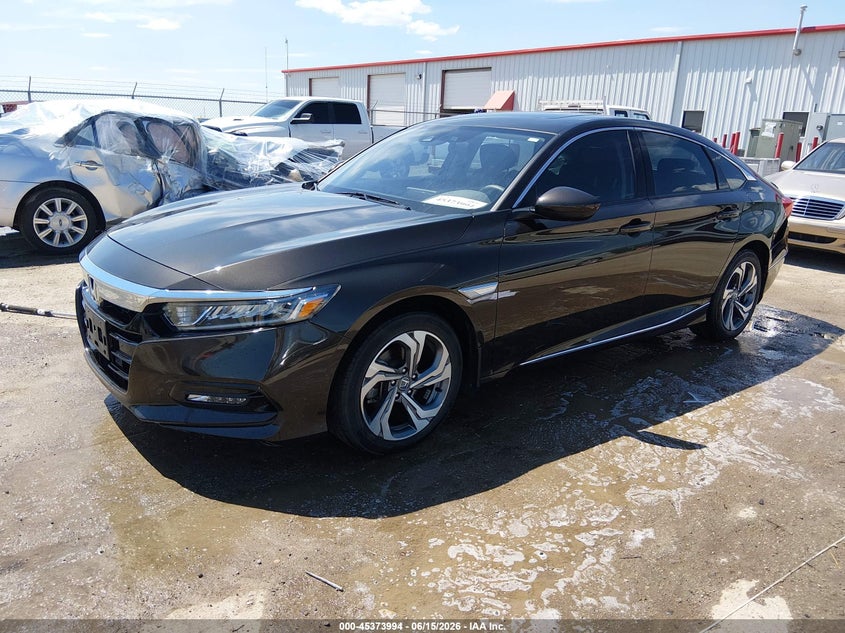 2018 Honda Accord VIN 1HGCV1F46JA036769 IAAI salvage auction — ROOF, Salvage (Kansas), sold $8,900 on 2026-07-31 (photo 2)