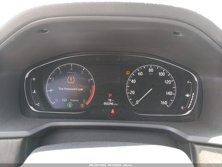 2018 Honda Accord VIN 1HGCV1F46JA036769 IAAI salvage auction — ROOF, Salvage (Kansas), sold $8,900 on 2026-07-31 (photo 7)