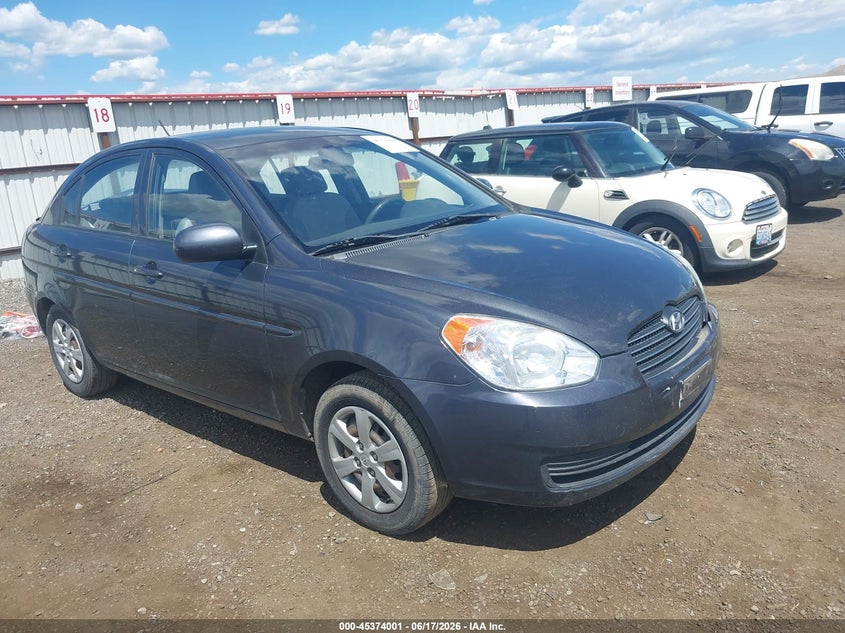 2010 Hyundai Accent VIN KMHCN4AC9AU483783 IAAI salvage auction — FRONT & REAR, Bill Of Sale (Washington), sold $500 on 2026-07-14 (photo 1)