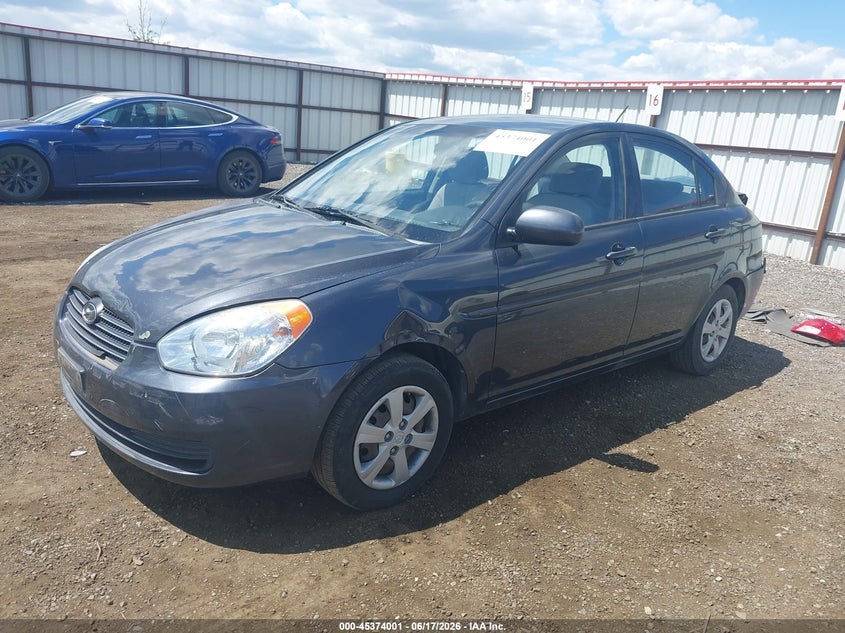 2010 Hyundai Accent VIN KMHCN4AC9AU483783 IAAI salvage auction — FRONT & REAR, Bill Of Sale (Washington), sold $500 on 2026-07-14 (photo 2)
