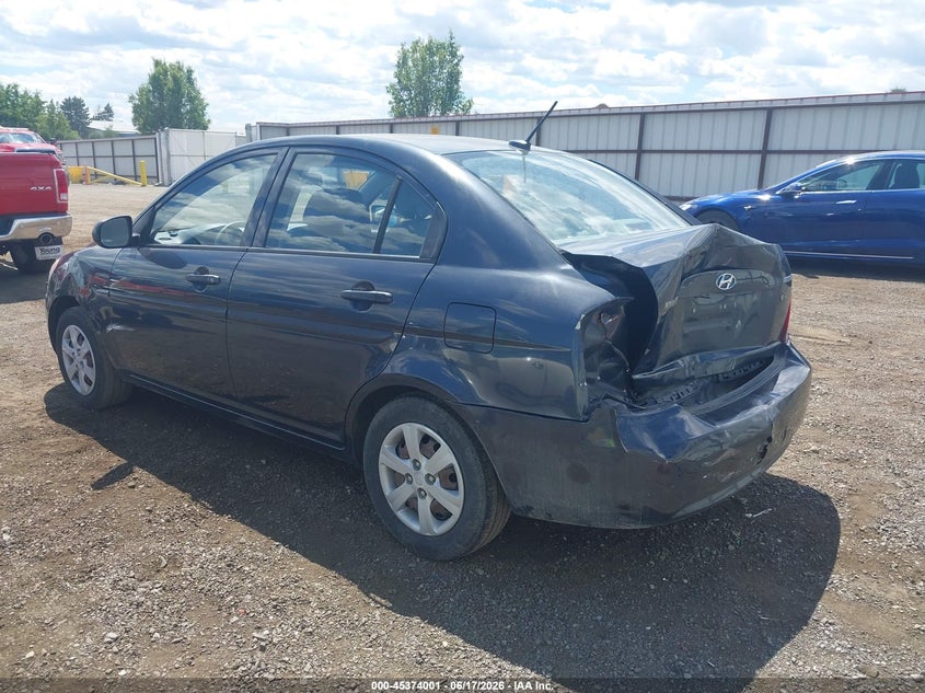 2010 Hyundai Accent VIN KMHCN4AC9AU483783 IAAI salvage auction — FRONT & REAR, Bill Of Sale (Washington), sold $500 on 2026-07-14 (photo 3)