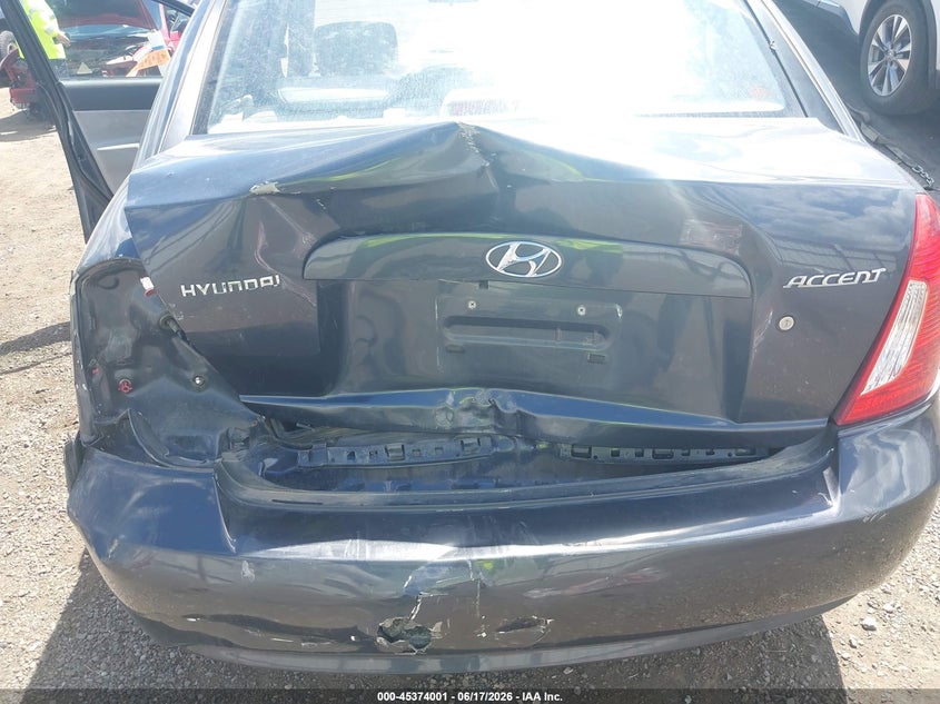 2010 Hyundai Accent VIN KMHCN4AC9AU483783 IAAI salvage auction — FRONT & REAR, Bill Of Sale (Washington), sold $500 on 2026-07-14 (photo 6)