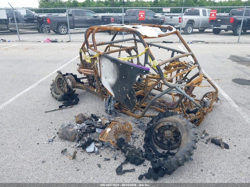 2019 Polaris Rzr VIN 3NSVDE996KH484093 IAAI salvage auction — BURN, Bill Of Sale (Indiana), sold $25 on 2026-08-20 (photo 1)