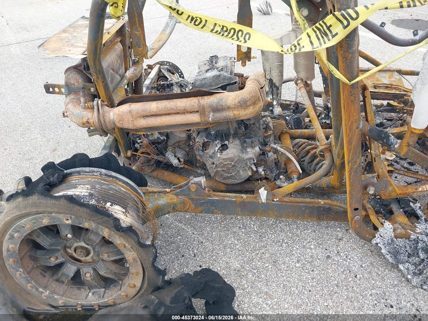 2019 Polaris Rzr VIN 3NSVDE996KH484093 IAAI salvage auction — BURN, Bill Of Sale (Indiana), sold $25 on 2026-08-20 (photo 8)