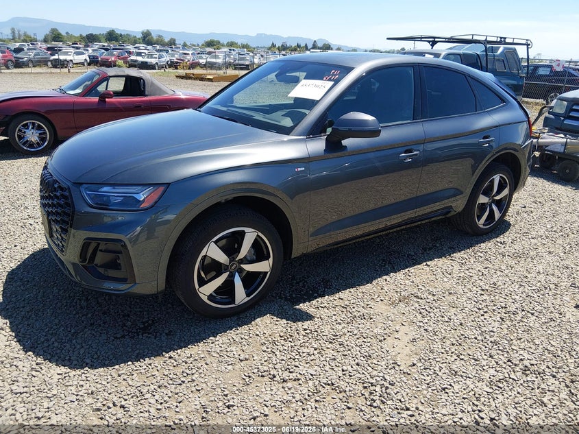 2022 Audi Q5 sportback VIN WA15AAFY9N2138941 IAAI salvage auction — REAR END, Salvage (Oregon), sold $20,400 on 2026-09-08 (photo 2)