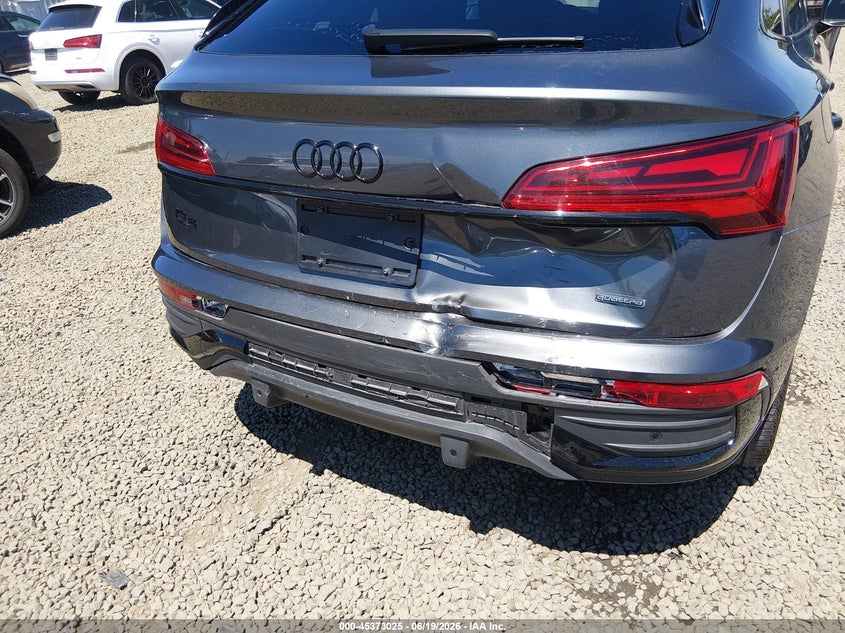 2022 Audi Q5 sportback VIN WA15AAFY9N2138941 IAAI salvage auction — REAR END, Salvage (Oregon), sold $20,400 on 2026-09-08 (photo 6)