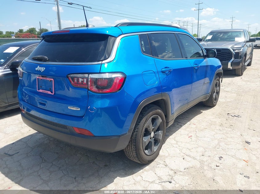 2019 Jeep Compass VIN 3C4NJCBB5KT843944 IAAI salvage auction — FRONT END, Salvage (Texas), sold $2,600 on 2026-07-27 (photo 4)