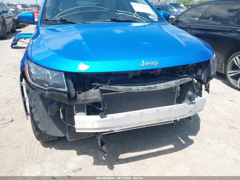 2019 Jeep Compass VIN 3C4NJCBB5KT843944 IAAI salvage auction — FRONT END, Salvage (Texas), sold $2,600 on 2026-07-27 (photo 6)