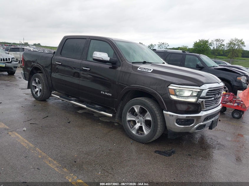 2019 Ram 1500 VIN 1C6SRFJT8KN776173 IAAI salvage auction — REAR END, Salvage (Iowa), sold $11,600 on 2026-07-25 (photo 1)